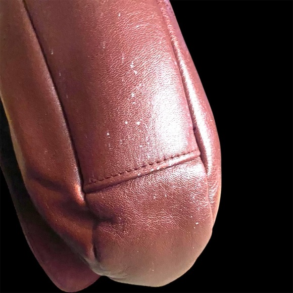 Etienne Aigner Oxblood Leather Crossbody Bag - Picture 7 of 13